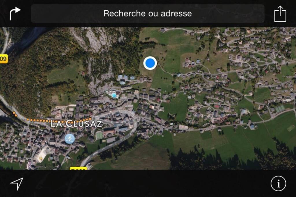 Appartement Cozy Dans Chalet 6 Pers Voiture 4 Roues Motrice A Dispo La Clusaz Exteriör bild