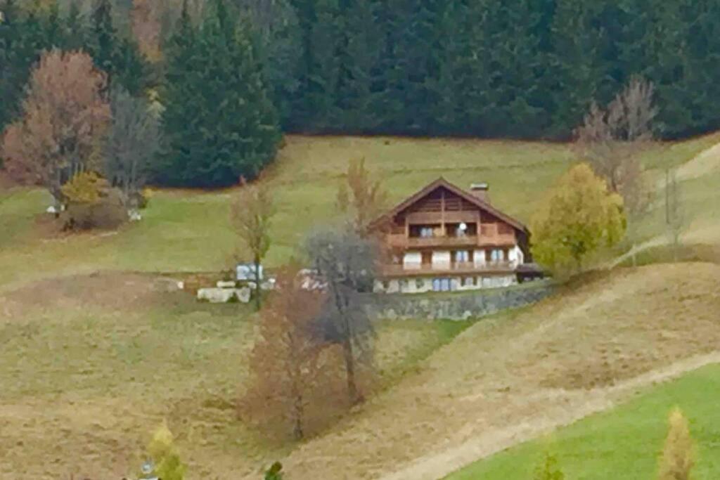 Appartement Cozy Dans Chalet 6 Pers Voiture 4 Roues Motrice A Dispo La Clusaz Exteriör bild